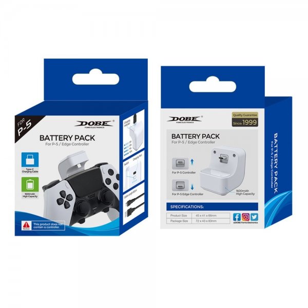 Dobe Battery Pack for PlayStation 5 Controller