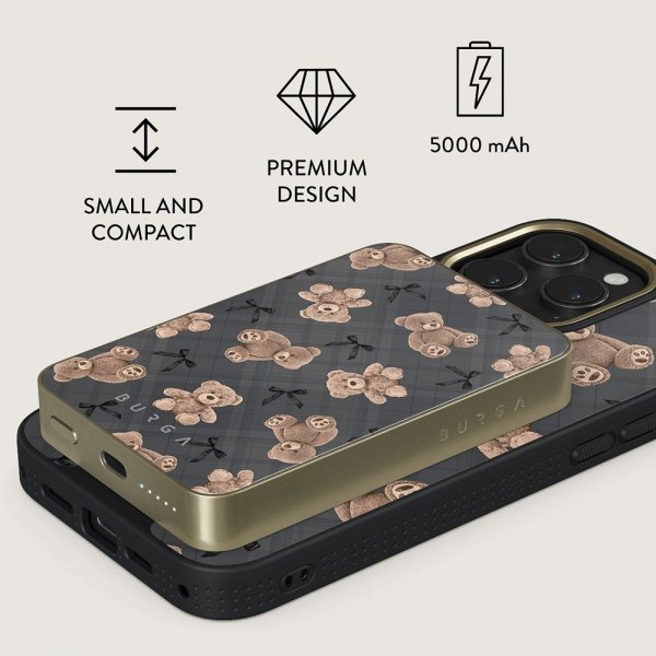Burga Powerbank MagSafe 5000 mAh BFF Gold