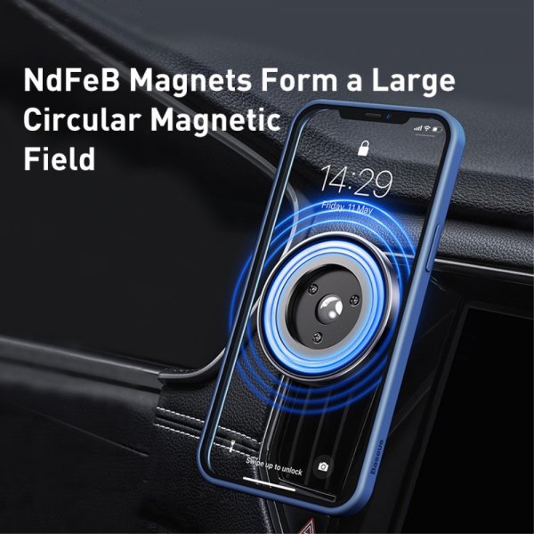 Baseus Mobilholder til bil Magnetic Car Mount MagSafe