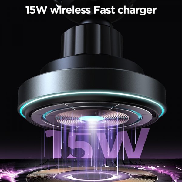Joyroom Mobilholder til bil Magnetic Wireless Car Charger Holder MagSafe