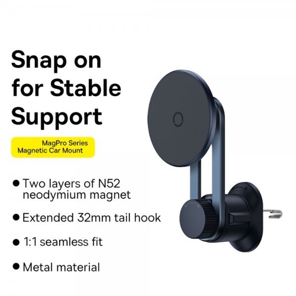 Baseus Mobilholder til bil MagPro Series Magnetic Car Mount