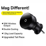 Baseus Mobilholder til bil MagPro Series Magnetic Wireless Charging Car Mount 15W MagSafe