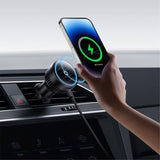 Baseus Mobilholder til bil MagPro Series Magnetic Wireless Charging Car Mount 15W MagSafe