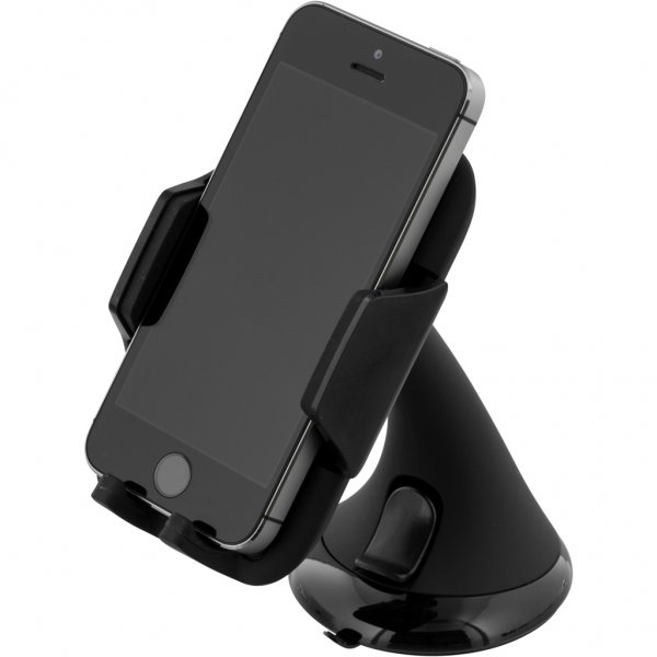 Deltaco Mobilholder til bil Med Justerbar Brakett Gooseneck Svart