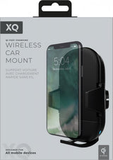 Xqisit Mobilholder til bil med Trådløs Laddning 10W Svart