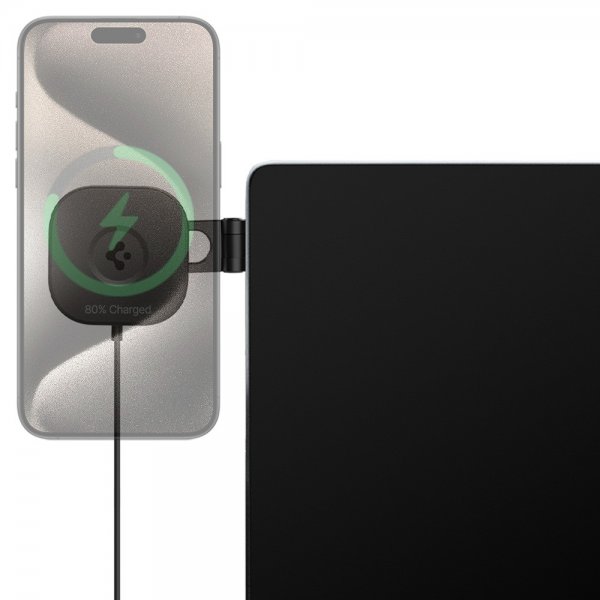 Spigen Mobilholder til bil OneTap Pro 3 Tesla Screen Mount with Charging MagFit