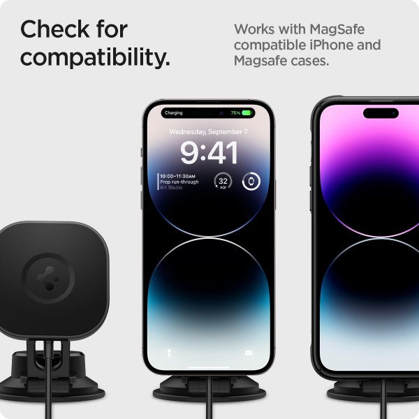 Spigen Mobilholder til bil OneTap Pro 3 Dash MagSafe Car Mount MagFit