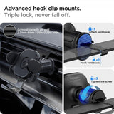 Spigen Mobilholder til bil OneTap Universal Air Vent UTS12 Svart