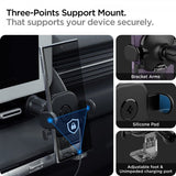 Spigen Mobilholder til bil OneTap Universal Air Vent UTS12 Svart