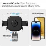 Spigen Mobilholder til bil OneTap Universal Air Vent UTS12 Svart