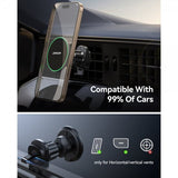 Joyroom Mobilholder til bil Qi2 15W Magnetic Wireless Car Charger Holder