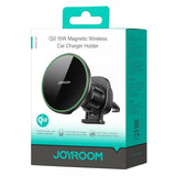 Joyroom Mobilholder til bil Qi2 15W Magnetic Wireless Car Charger Holder