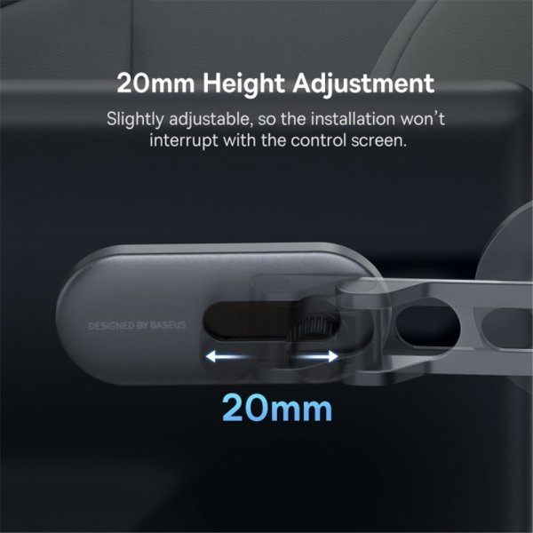 Baseus Mobilholder til bil T-Space Series Folding Tesla Mount Phone Holder MagSafe
