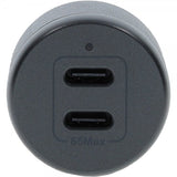 Otterbox Mobillader til bil 2 USB-C 65W Svart
