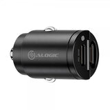 ALOGIC Mobillader til bil 30W Rapid Power Mini Car Charger 2xUSB-C