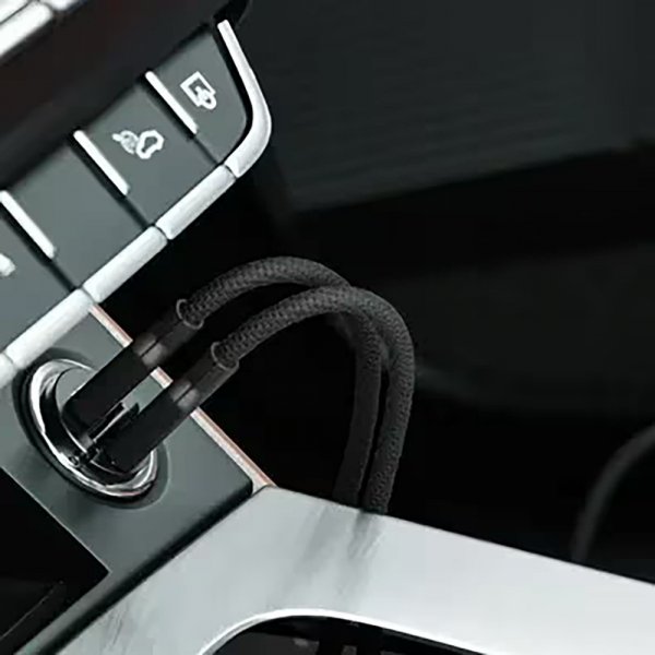 ALOGIC Mobillader til bil 30W Rapid Power Mini Car Charger 2xUSB-C