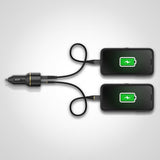 Otterbox Mobillader til bil 30W USB-C 18W + USB-A 12W Black Shimmer