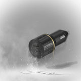 Otterbox Mobillader til bil 30W USB-C 18W + USB-A 12W Black Shimmer
