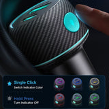 Joyroom Mobillader til bil CCN01 60W Car Charger with Light Button USB-A USB-C