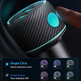 Joyroom Mobillader til bil CCN02 70W Dual PD Car Charger with Light Button USB-C