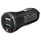 Spigen Mobillader til bil F27QC QC 3.0 Svart