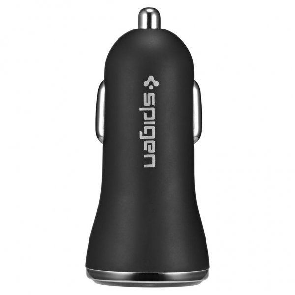 Spigen Mobillader til bil F27QC QC 3.0 Svart