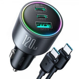 Joyroom Mobillader til bil JR-CCN07 3-port Car Charger 120W