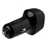 Deltaco Mobillader til bil USB-A USB-C Quickcharge 36W Svart