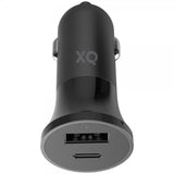 Xqisit Mobillader til bil USB-C & USB-A 27W