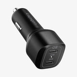 Spigen Mobillader til bil PowerArc ArcStation Dual Port 75W Svart
