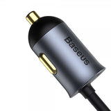 Baseus Mobillader til bil Share Together 120W 3 USB-A & 1 USB-C Svart