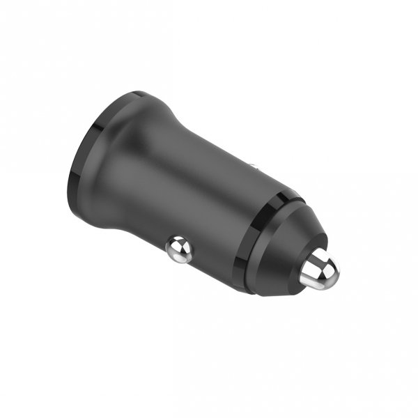 Gear Mobillader til bil USB-C PD 30W + USB-A QC18W Svart
