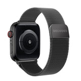 Decoded Apple Watch 38/40/41/42mm Armbånd Milan Traction Strap Svart