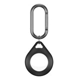 KeyBudz AirTag Skall Secure Dock 4-pakning Svart