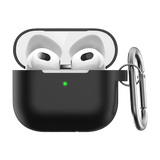 KeyBudz PodSkinz Elevate Series Airpods 3 Skall Silikon Svart