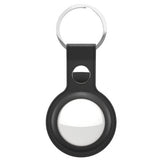 KeyBudz AirTag Holder Leather Black