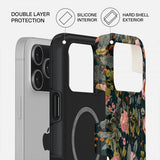 Burga iPhone 17 Pro Deksel Tough MagSafe Bloomy Garden