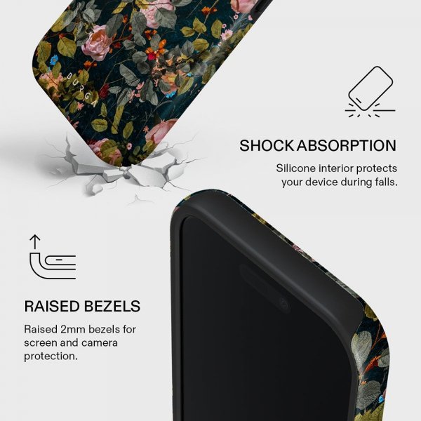 Burga iPhone 17 Deksel Tough MagSafe Bloomy Garden