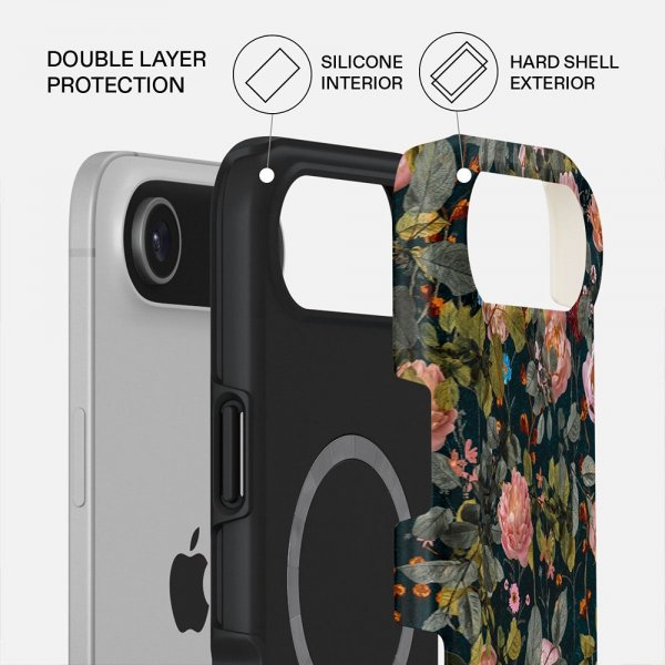 Burga iPhone Air Deksel Tough MagSafe Bloomy Garden