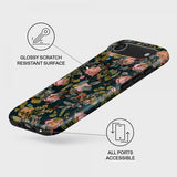 Burga iPhone Air Deksel Tough MagSafe Bloomy Garden