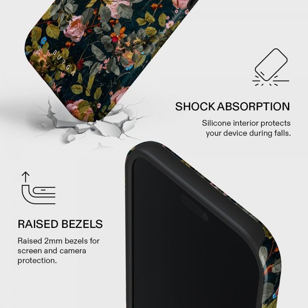 Burga iPhone Air Deksel Tough MagSafe Bloomy Garden