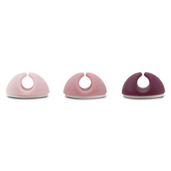 Bluelounge CableDrop Mini Ombre - 9-pakning Rosa