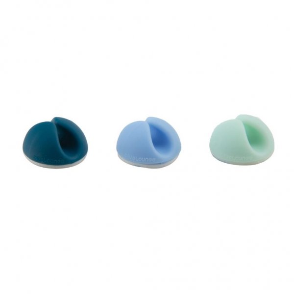 Bluelounge CableDrop Mini Ombre -9-pakning Blå