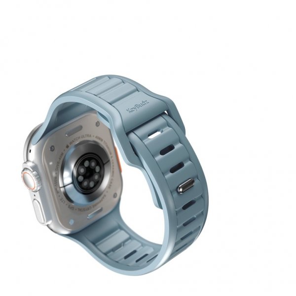 KeyBudz Apple Watch 44/45/46mm/Apple Watch Ultra Armbånd Journey Tidal Blue