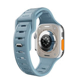 KeyBudz Apple Watch 44/45/46mm/Apple Watch Ultra Armbånd Journey Tidal Blue