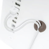 Bluelounge CableDrop Ledningsholder 6-Pakning Svart