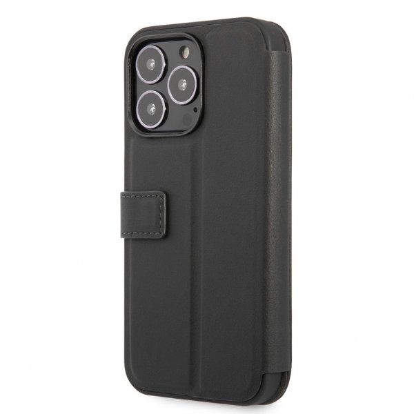 BMW iPhone 13 Pro Etui Tricolor Carbon Effect Svart