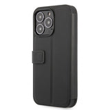 BMW iPhone 13 Pro Etui Tricolor Carbon Effect Svart