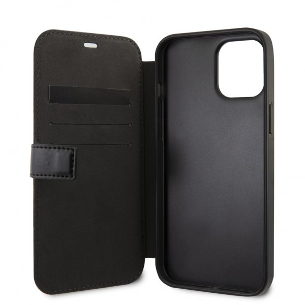 BMW iPhone 13 Etui Tricolor Carbon Effect Svart