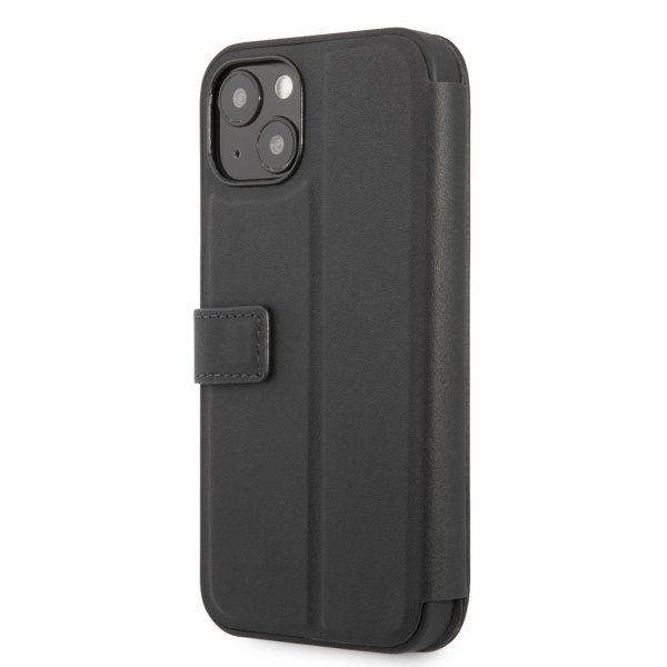 BMW iPhone 13 Mini Etui Tricolor Carbon Effect Svart
